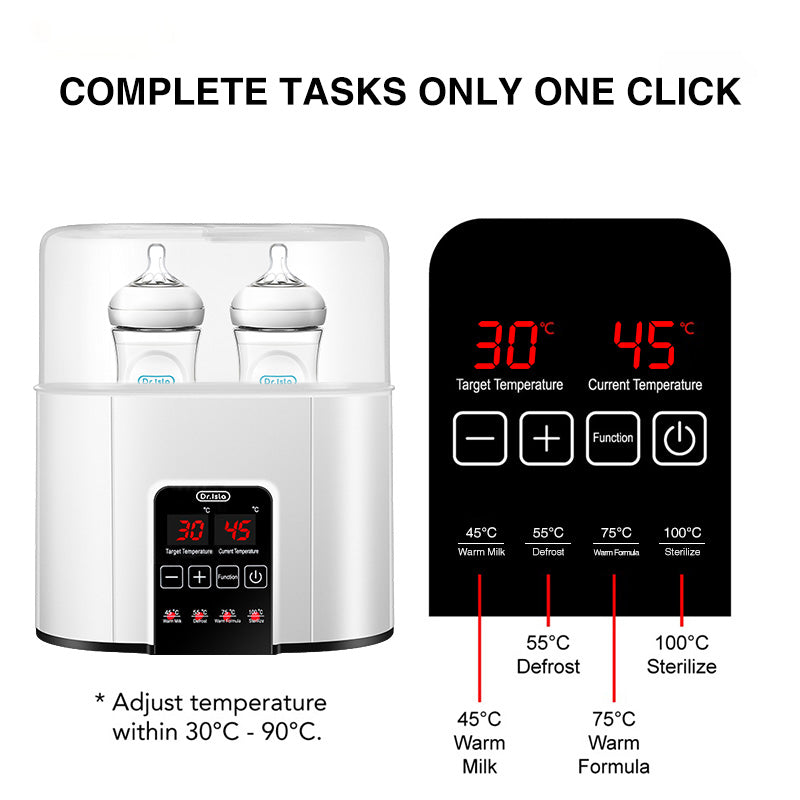 Scaldalatte multifunzione 4 in 1