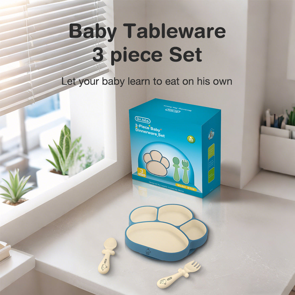 Set di 3 pezzi per la pappa del bambino - BT06