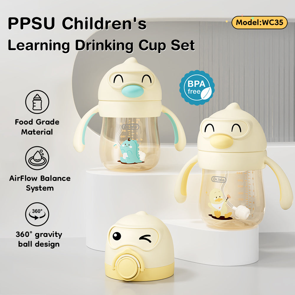 Tazza d'acqua 2 in 1 anti-perdita