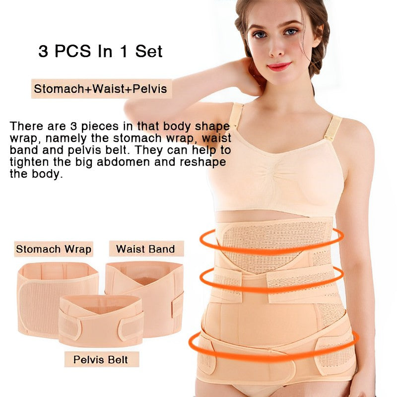 Corsetto post-parto regolabile 3 in 1