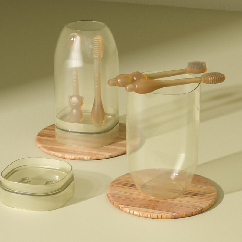 Set di spazzolini da denti in silicone per neonati